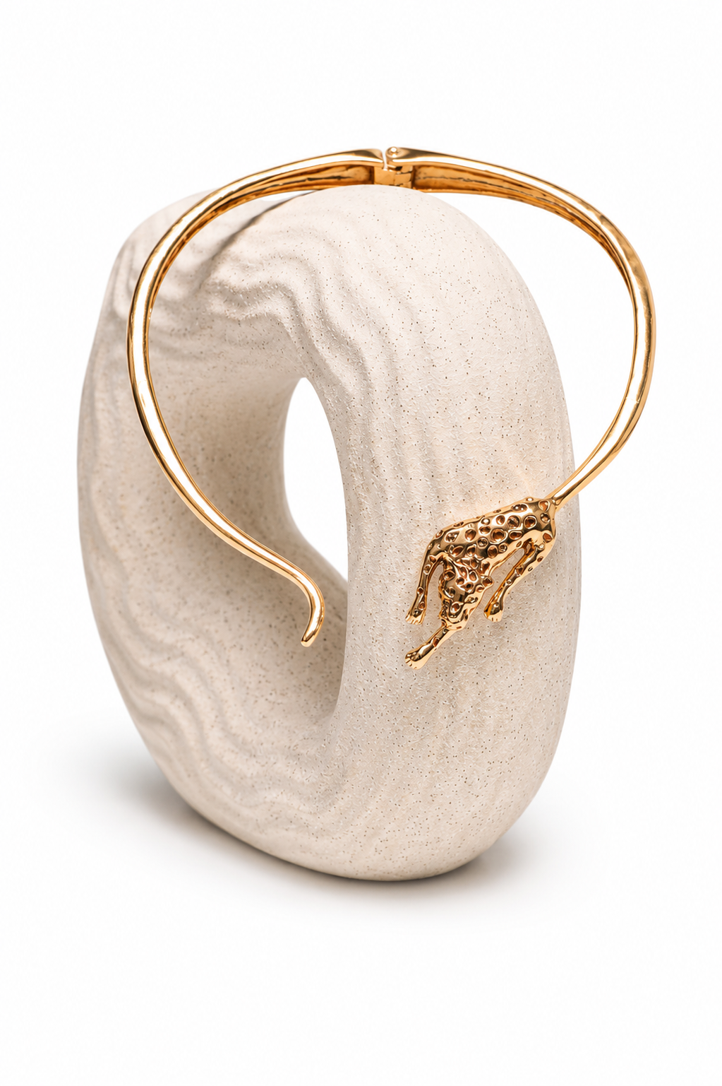 Premium Gold Plated Snake Head Design Necklace for Women