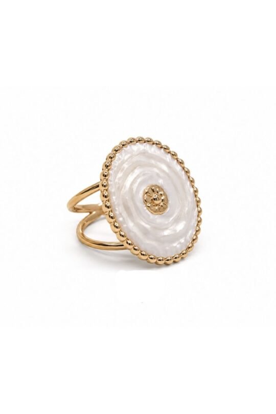 Gold Plated Love Knot Ring for Girls