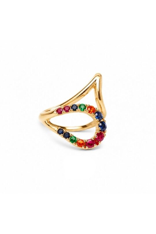 Fashion Pearl & Crystal Ring