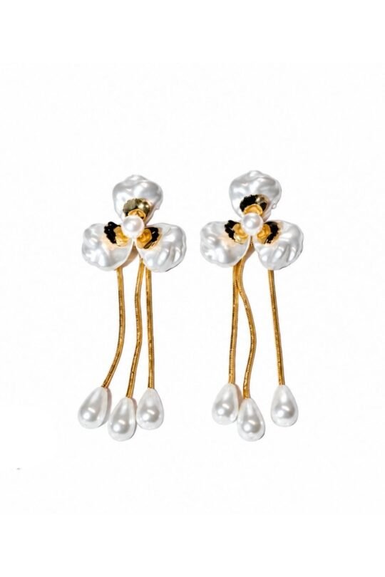 Floral Designer Stud Earrings