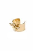 Elegant Gold Broad Bracelet for Wedding Wear
