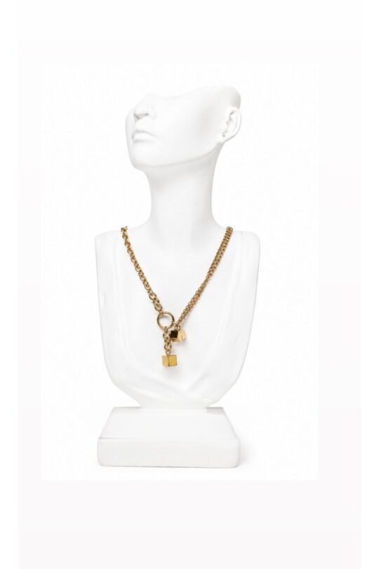 Elegant Pearl Choker Necklace Set