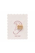 Royal Crystal Gold Ear Clip