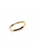 Gold-Tone charming Heart accent Crystal Baby Bracelet