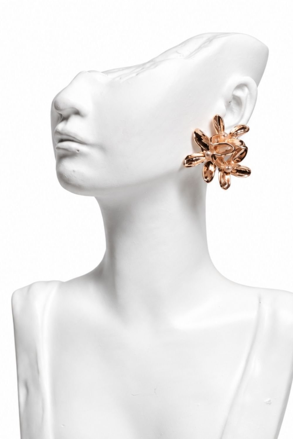 Layered petal detailing Earring