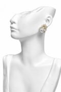 Pearl Floral accent Stud Earrings