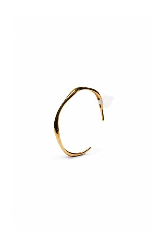 Elegant Gold-Tone Open Cuff Bracelet