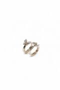 Butterfly accent Different Design Intricate Look Crystal Earring.