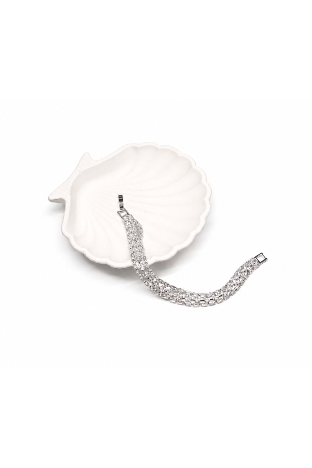 Sparkling White Radiating Enlightened Bracelet