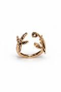 Floral Vine Gold Ring