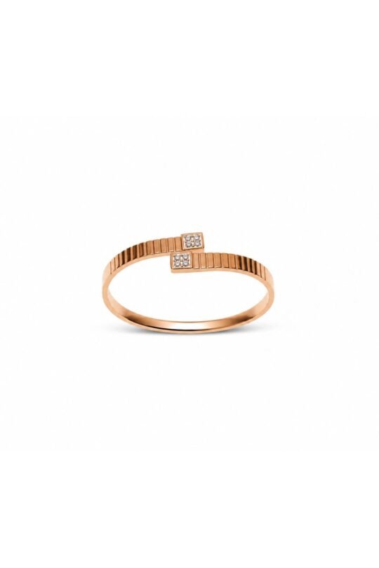 Double-square Crystal Centerpiece Bracelet