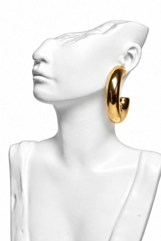 Chunky Hoop Earrings