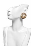Oceanic Gyre accent Pearl Centre accent Earring.