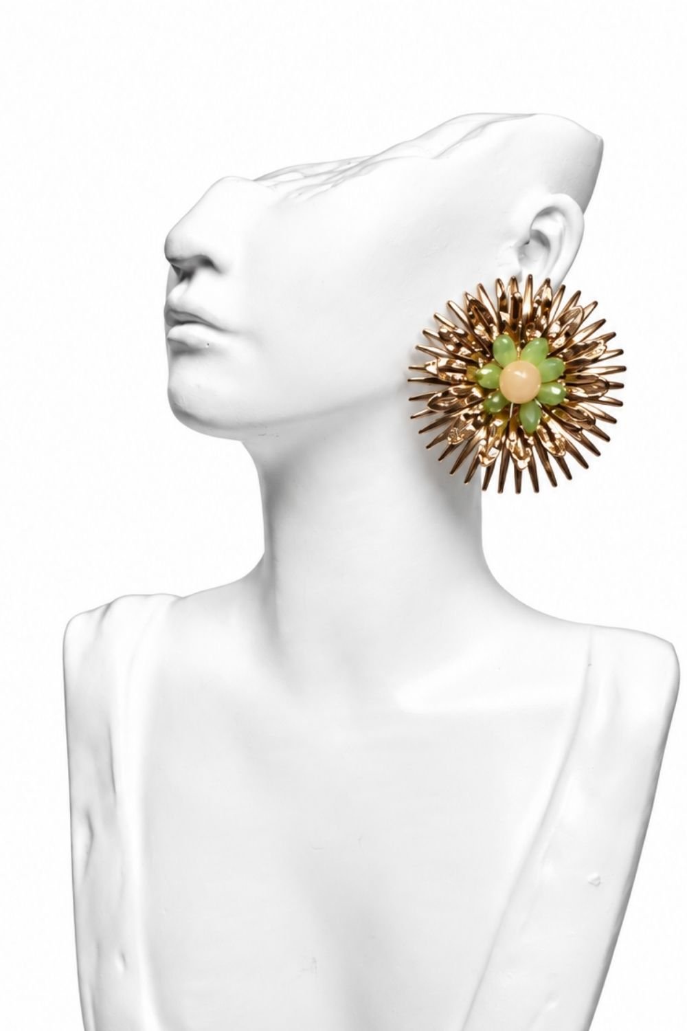 Sun inspired Materialistic Fission Centre Glamarous Earring