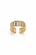 Stacked Cylindrical Crystal Ring