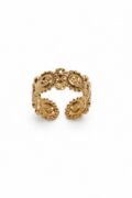 Vintage Floral Gold Ring
