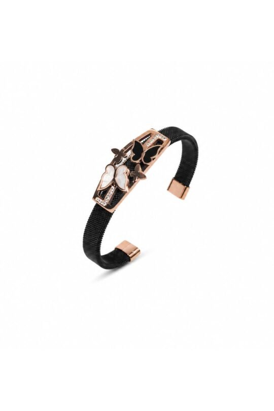 Elegant Butterfly-inspired Detailing mesh Bracelet