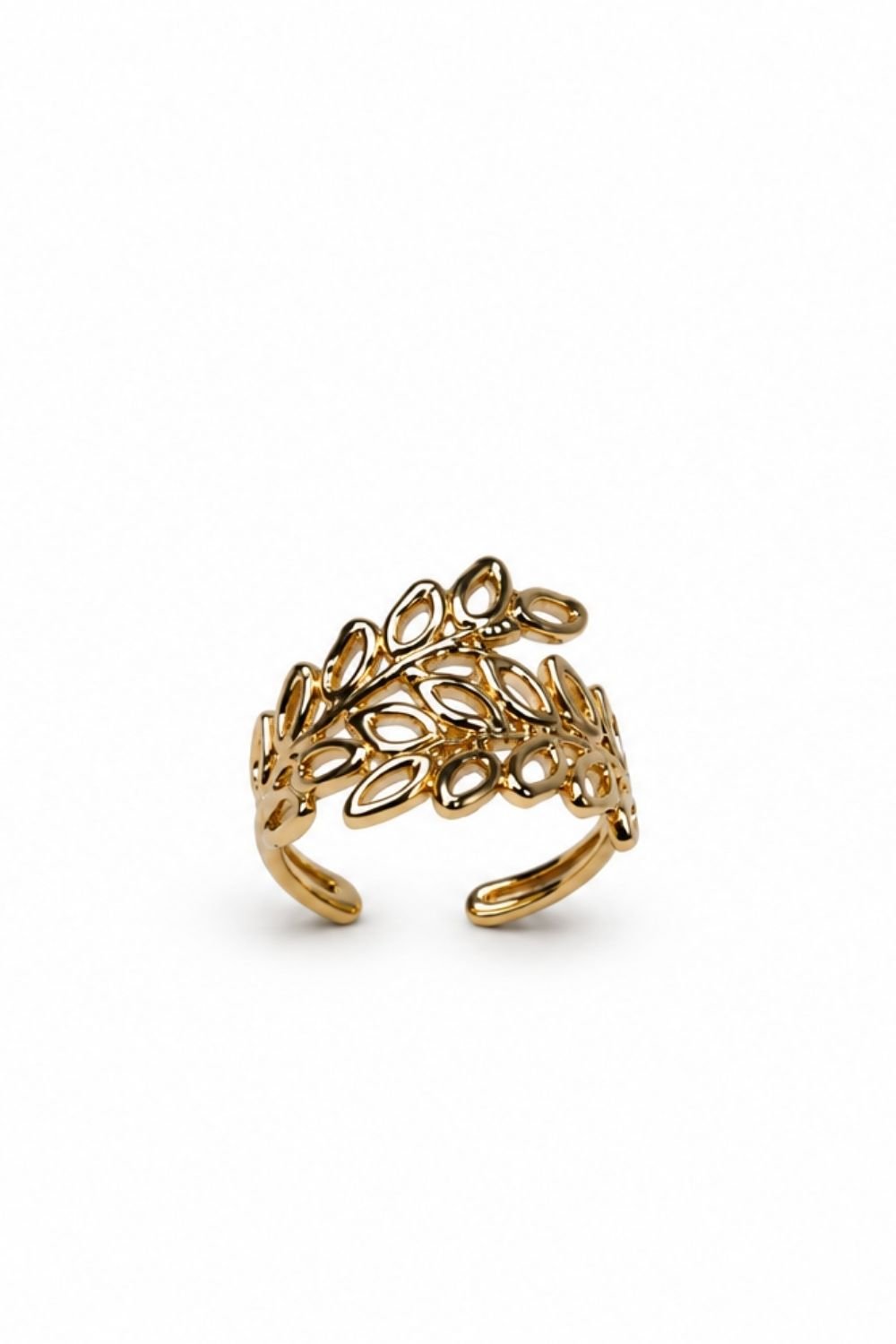 Leaf Vine Gold Ring