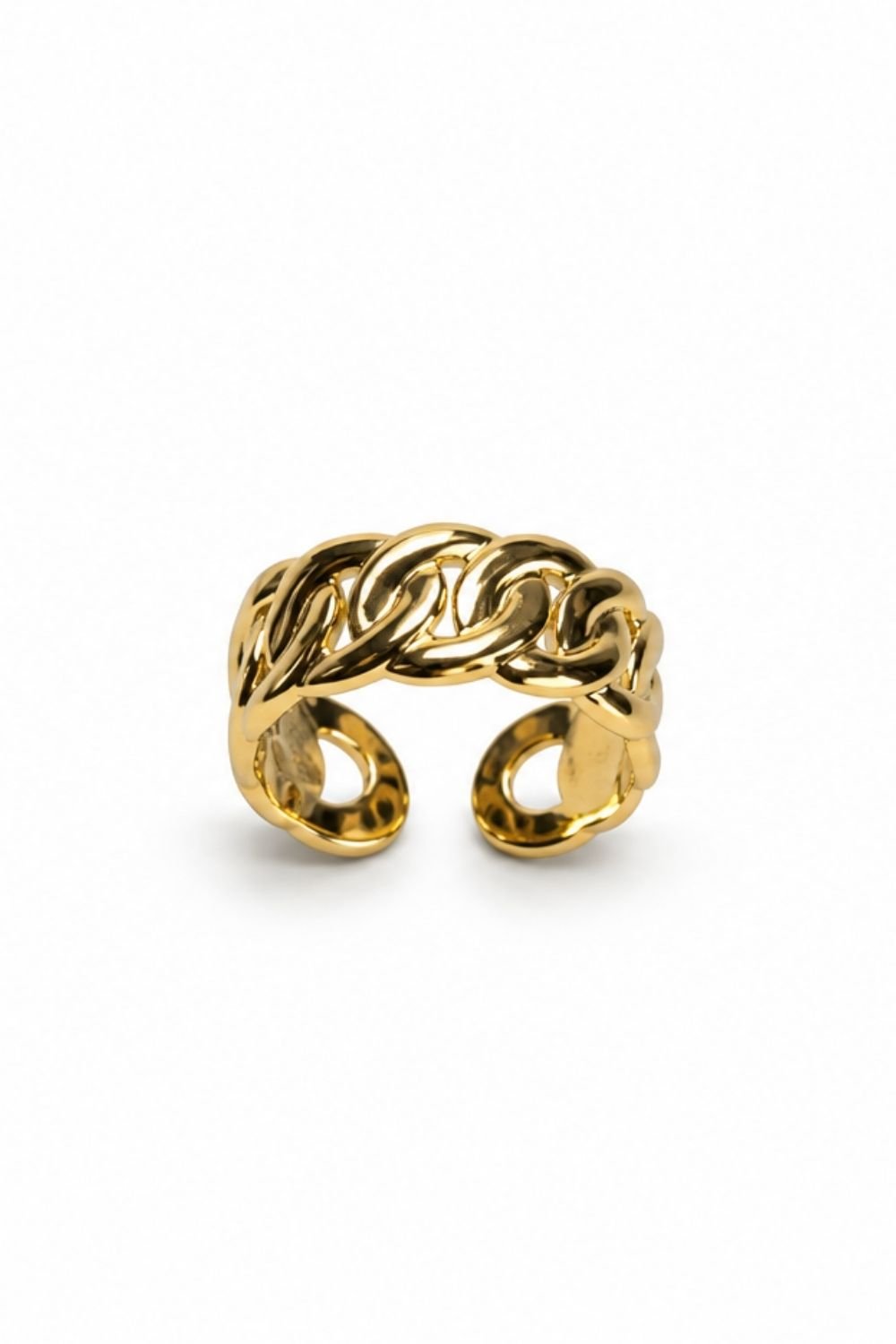 Braided Luxe Gold Ring