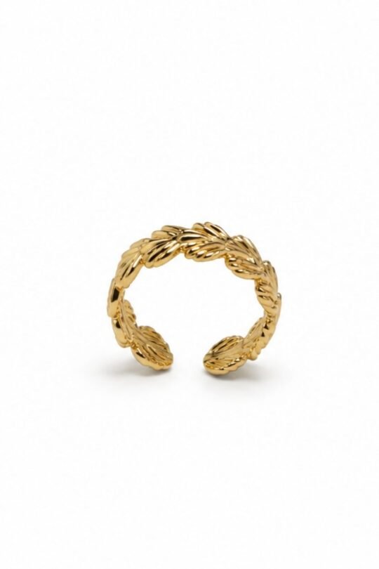 Decorative Floral Petal Ring