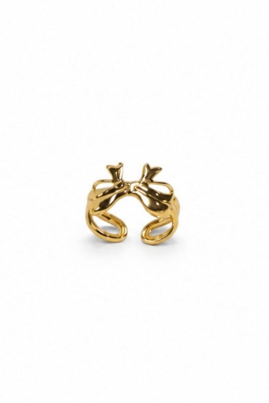 Child Hair two knot Bind accent Ring