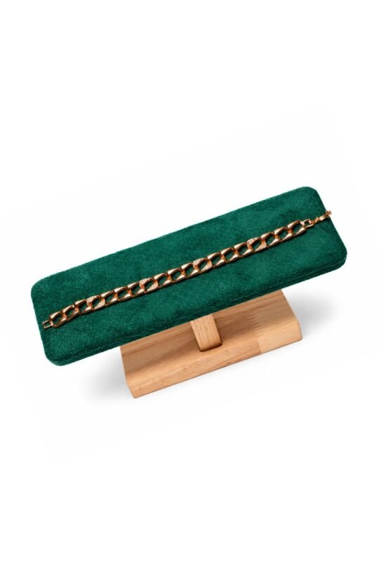 Trendy  Metallic Finish Layered Bracelet