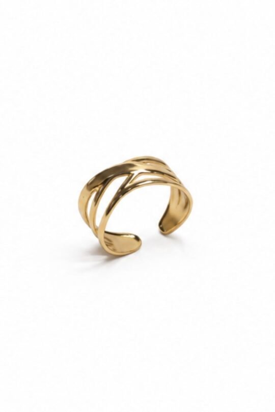 Exotic Silhoute organised Ring