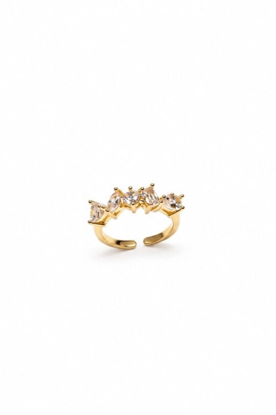 Crowny Crystal Ring