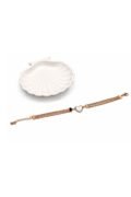 Sophisticated Modern Glamour Charming Heart Bracelet