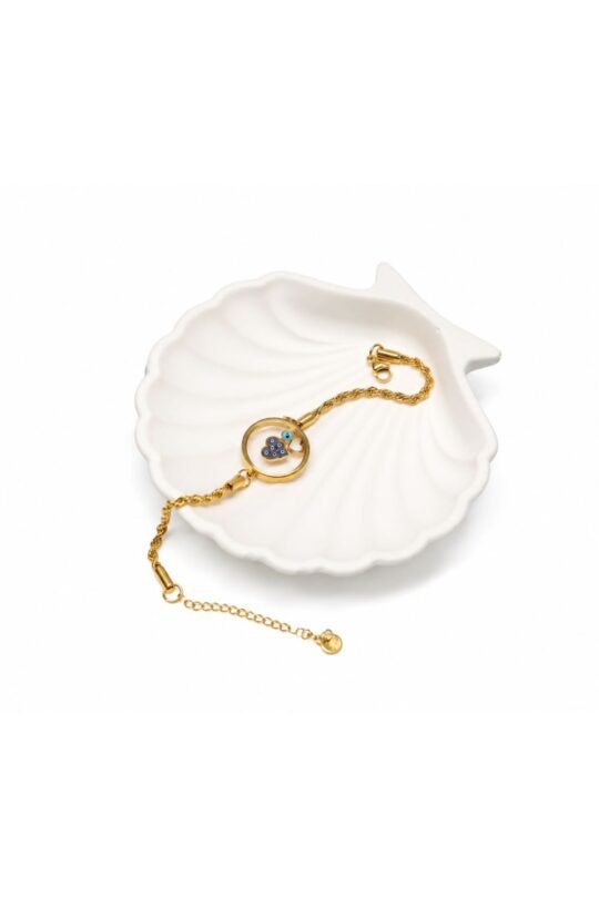 Storm Tolerant Overcomming Heart bounded by Principles strenghtened by ethical values Rope accent Symbolic Bracelet.