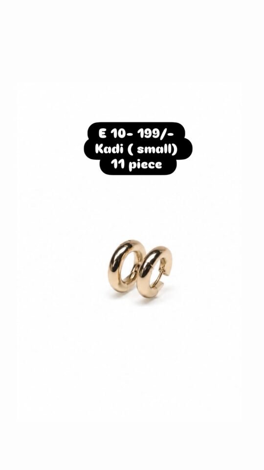 hoop earrings